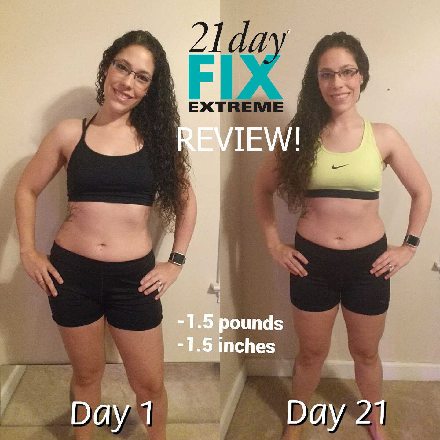 21 day fix extreme results
